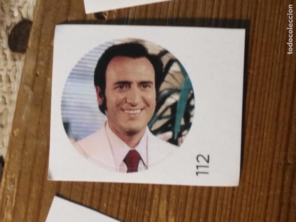 Autocollants de collection: PEGATINA CROMO ADHESIVO redondo troquelado 2,6 cm - cine musica cantante manolo escobar