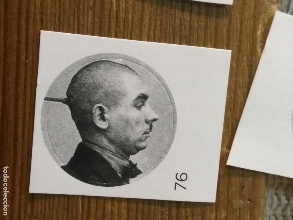 Autocollants de collection: PEGATINA CROMO ADHESIVO redondo troquelado 2,6 cm - asesino  de eduardo dato - luis nicolau