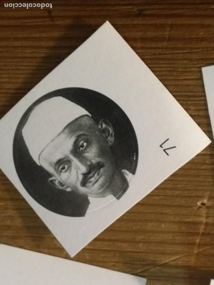 Sammlung von Aufklebern: PEGATINA CROMO ADHESIVO redondo troquelado 2,6 cm - gandhi premio por la paz