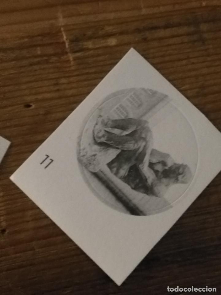 Sammlung von Aufklebern: PEGATINA CROMO ADHESIVO redondo troquelado 2,6 cm - escultura el pensador auguste rodin