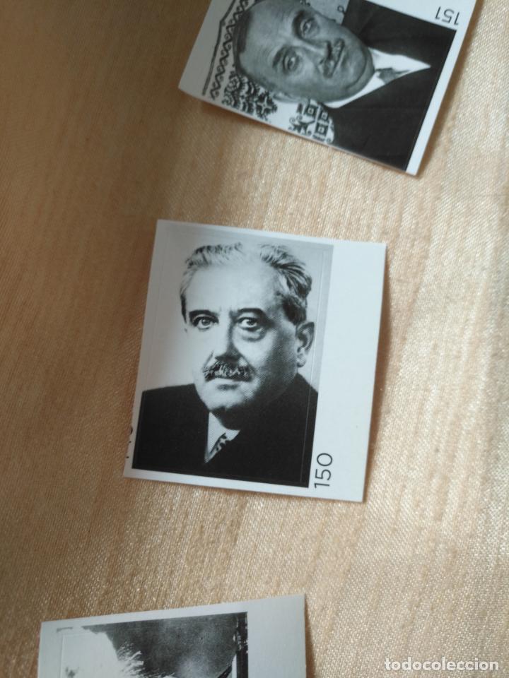 Adesivi di collezione: PEGATINA CROMO ADHESIVO troquelado 3,8 x 2,6 cm - politica falange tropas franco , georges bernanos