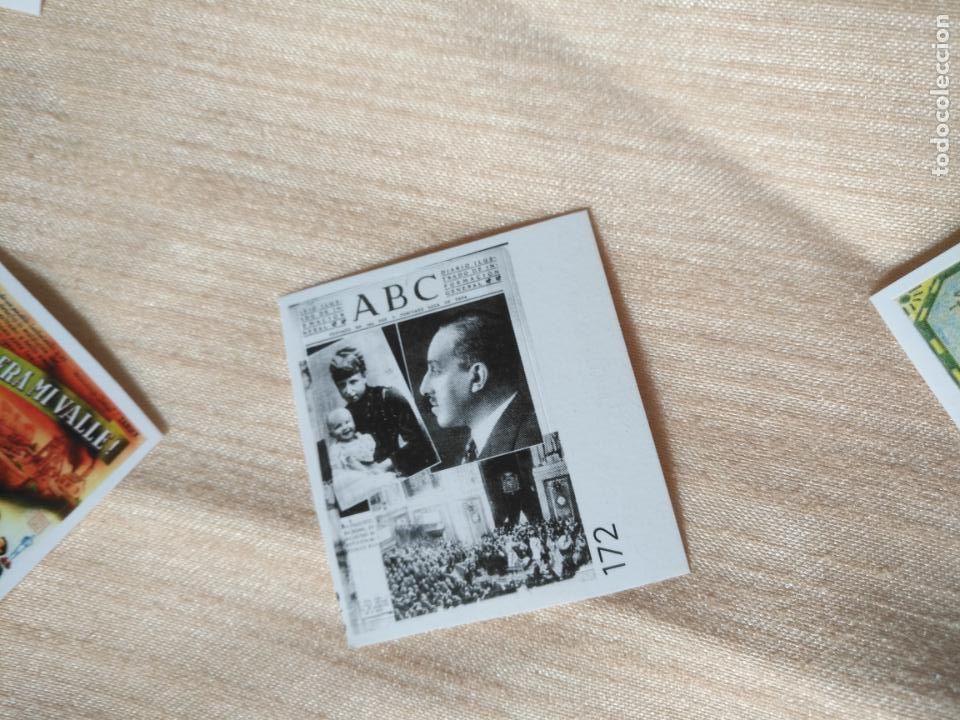 Sammlung von Aufklebern: PEGATINA CROMO ADHESIVO troquelado 3,8 x 2,6 cm - politica muere alfonso xiii