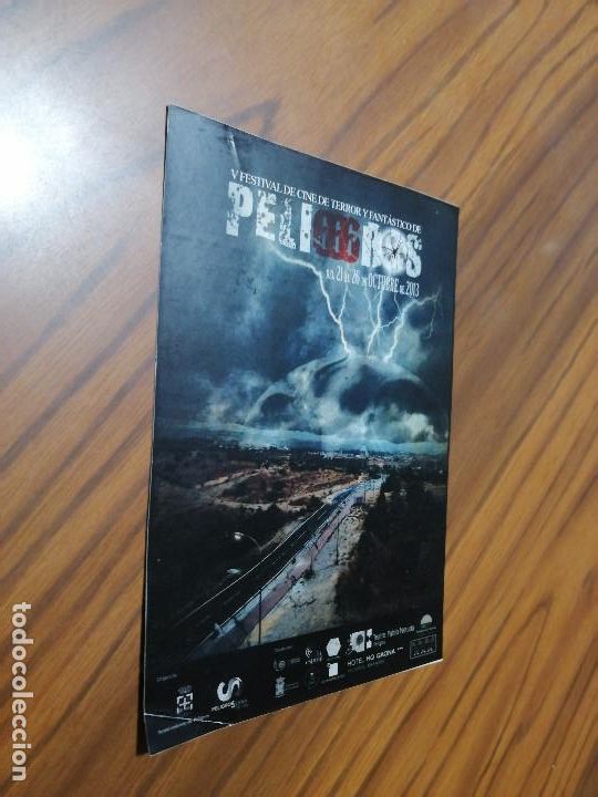 Pegatinas de colecci&oacute;n: FESTIVAL DE CINE DE PELIGROS. GRANADA. PEGATINA. SIN USO. BUEN ESTADO. DIFICIL C-10