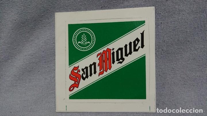 Pegatinas de colecci&oacute;n: PEGATINA ADHESIVA BEBIDA CERVEZA SAN MIGUEL