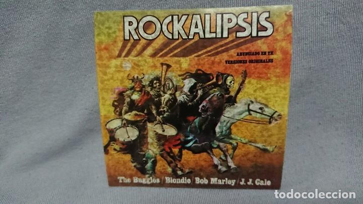 Pegatinas de colecci&oacute;n: PEGATINA PORTADA DE DISCO ROCKALIPSIS - BOB MARLEY - THE BUGGLES....
