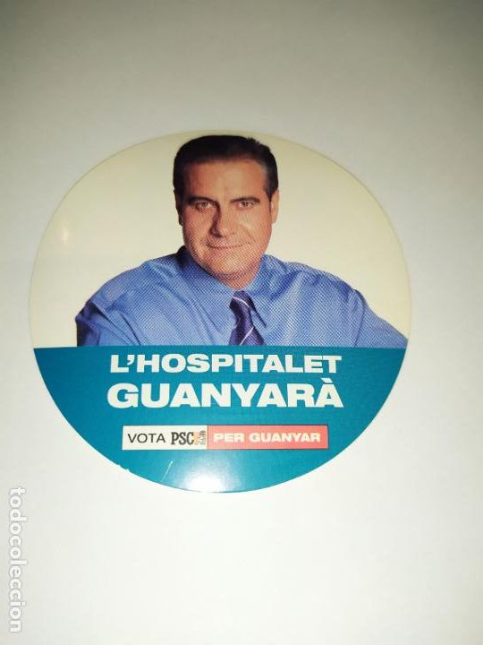 Pegatinas de colecci&oacute;n: Pegatina politica PSC 2003 Celestino Corbacho