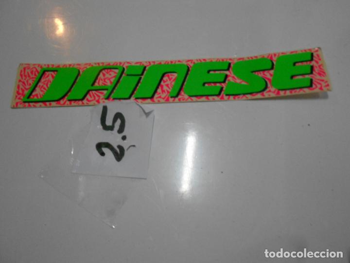 Autocollants de collection: ANTIGUA PEGATINA VINTAGE A&Ntilde;OS 90 - DAINESE - ENVIO INCLUIDO A ESPA&Ntilde;A