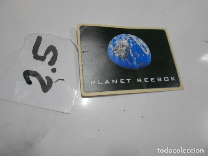 Autocollants de collection: ANTIGUA PEGATINA VINTAGE A&Ntilde;OS 90 - PLANET REEBOK - ENVIO INCLUIDO A ESPA&Ntilde;A