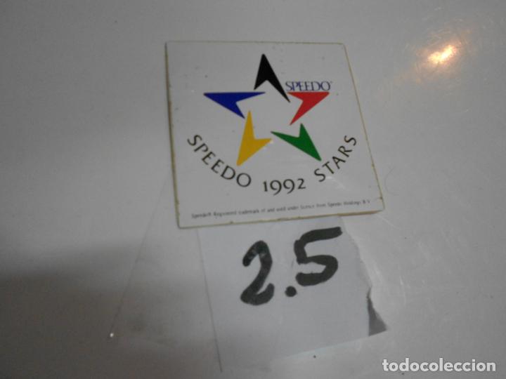 Autocollants de collection: ANTIGUA PEGATINA VINTAGE A&Ntilde;OS 90 - SPEEDO - ENVIO INCLUIDO A ESPA&Ntilde;A