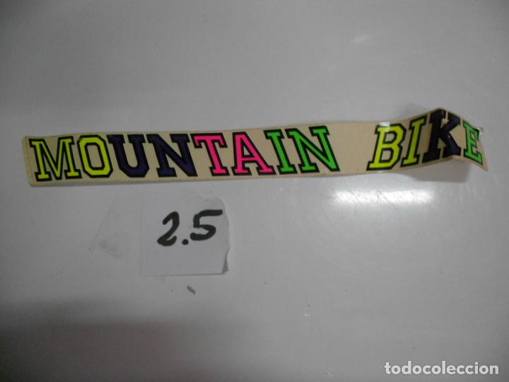 Autocollants de collection: ANTIGUA PEGATINA VINTAGE A&Ntilde;OS 90 - MOUNTAIN BIKE - ENVIO INCLUIDO A ESPA&Ntilde;A
