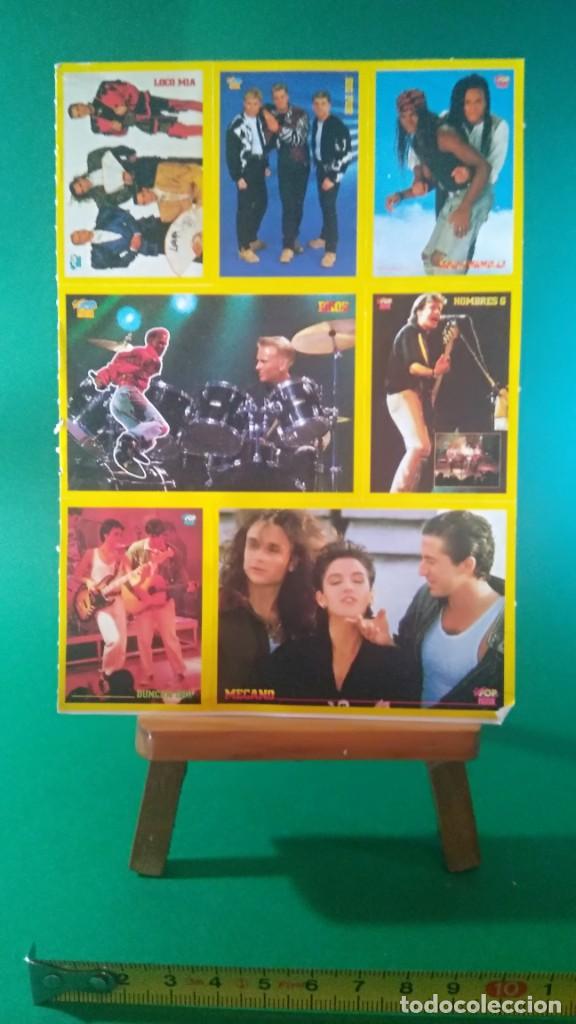 Pegatinas de colecci&oacute;n: LOTE 7 PEGATINAS SUPERPOP - Foto 1