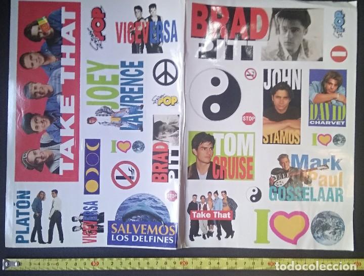 Pegatinas de colecci&oacute;n: LOTE 25 PEGATINAS SUPERPOP - Foto 1