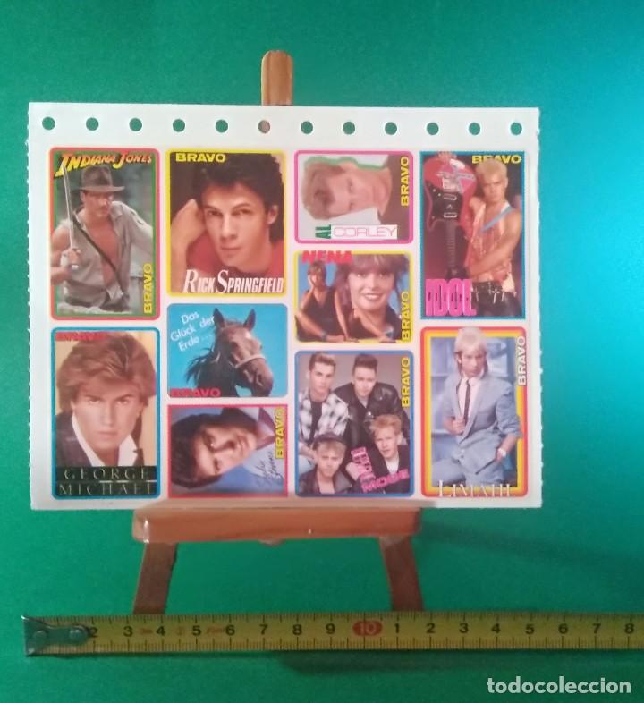 Pegatinas de colecci&oacute;n: LOTE 10 PEGATINAS BRAVO - Foto 1