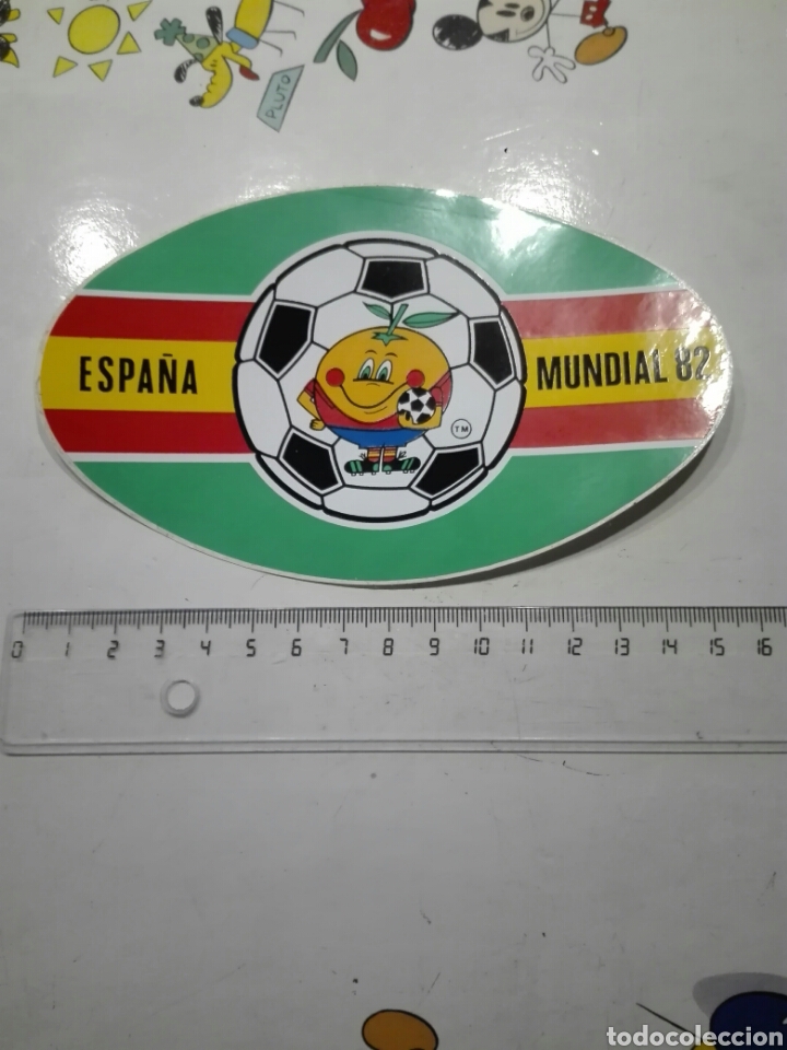 Pegatinas de colecci&oacute;n: PEGATINA MUNDIAL DE FUTBOL ESPA&Ntilde;A 1982. NARAJITO