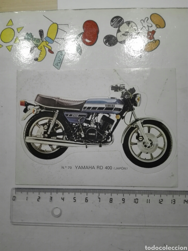 Pegatinas de colecci&oacute;n: PEGATINA MOTO YAMAHA RD 400 TROQUELADA