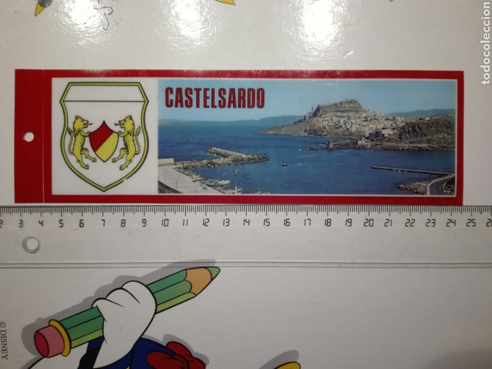 Pegatinas de colecci&oacute;n: PEGATINA CASTELSARDO . CERDE&Ntilde;A - Foto 1