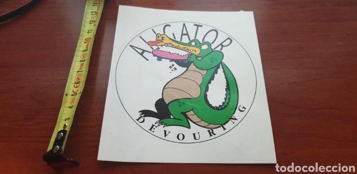 Pegatinas de colecci&oacute;n: ESTAMOS LIQUIDANDO. Gran pegatina devouring - Foto 1