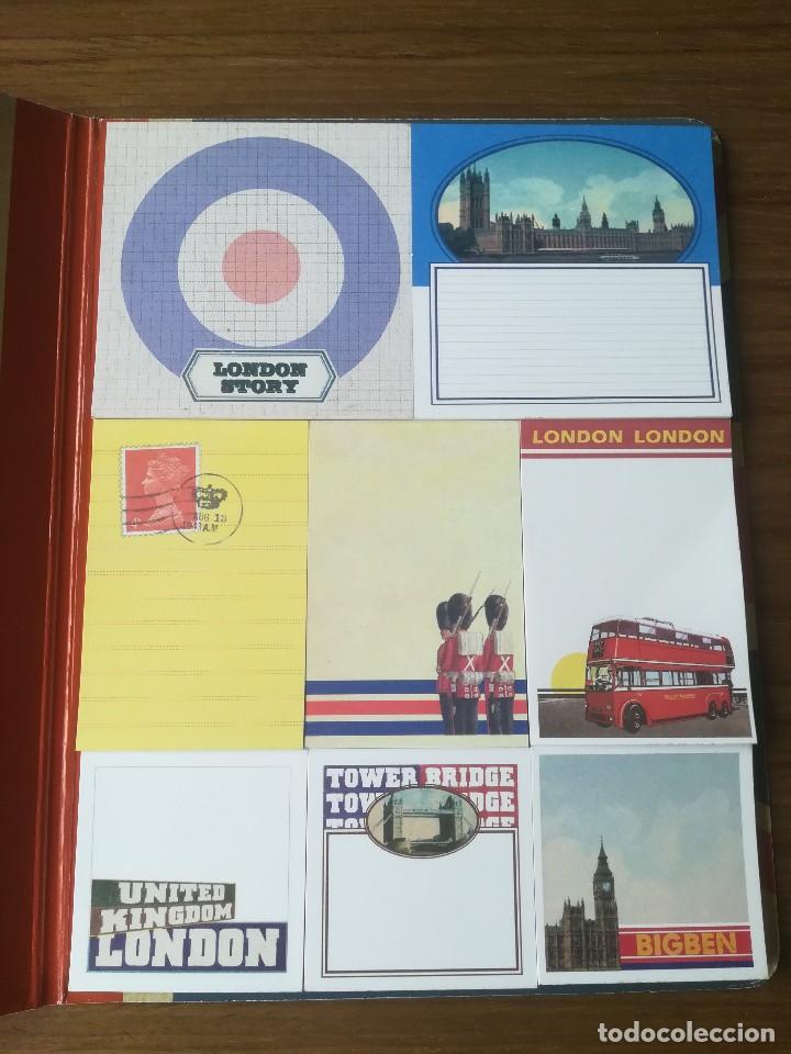 Pegatinas de colecci&oacute;n: NOTAS ADHESIVAS LONDRES 8 MODELOS DIFERENTES NUEVO A ESTRENAR