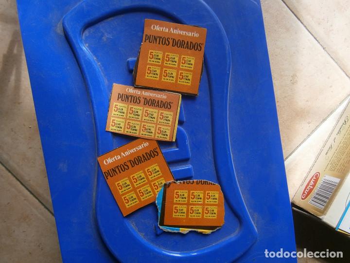 Pegatinas de colecci&oacute;n: LOTE PUNTOS DORADOS.GALLINA BLANCA A&Ntilde;OS 70 80