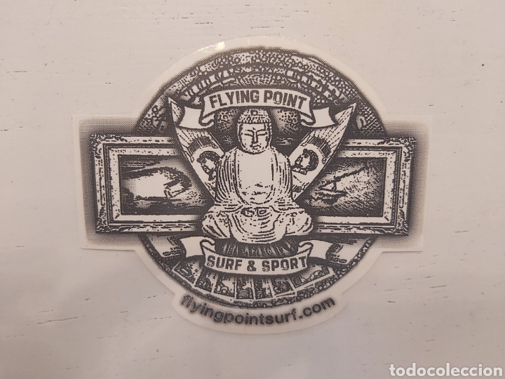 Pegatinas de colecci&oacute;n: Pegatina de surf FLYING POINT. Los Hampstons
