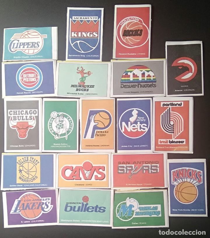 Pegatinas de colecci&oacute;n: 19 PEGATINAS FIELTRO NBA - Foto 1
