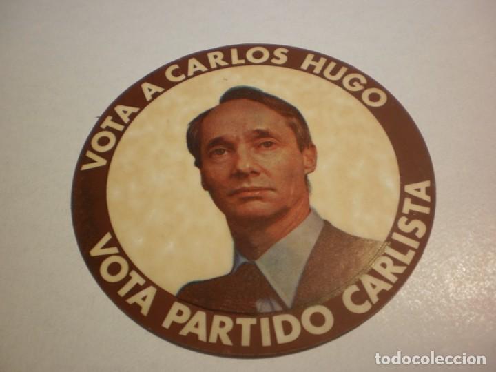 Pegatinas de colecci&oacute;n: pegatina, pegatinas, adhesivo, adhesivos partido carlista carlos hugo elecciones generales 1979