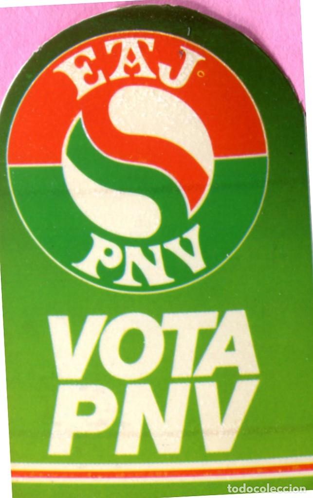 Pegatinas de colecci&oacute;n: PEGATINA POLITICA VASCA VOTA PNV