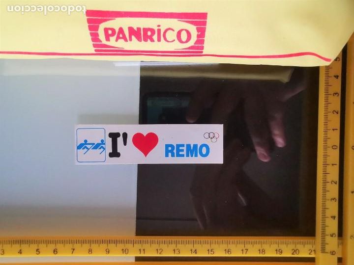 Pegatinas de colecci&oacute;n: CROMO PEGATINA SIN PEGAR PROMOSTAFF - DEPORTES - JUEGOS OL&Iacute;MPICOS I LOVE REMO