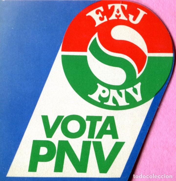 Pegatinas de colecci&oacute;n: ANTIGUA PEGATINA POLITICA  VOTA EAJ PNV