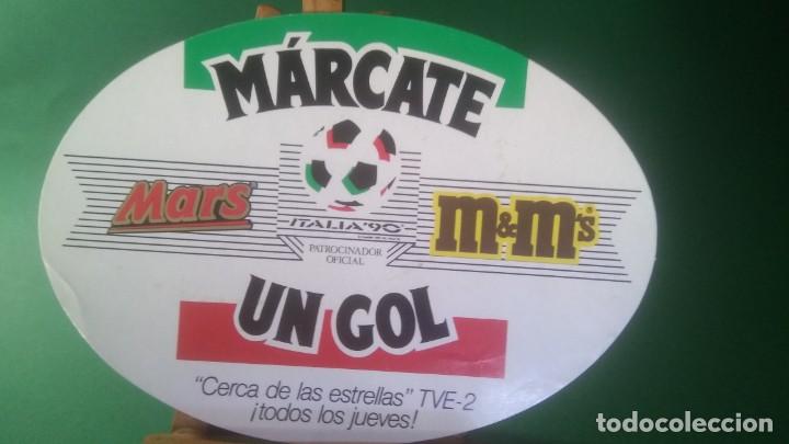 Pegatinas de colecci&oacute;n: PEGATINA MARS-M&M&acute;S - MARCATE UN GOL - Foto 1