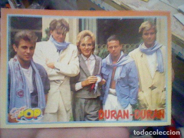 Pegatinas de colecci&oacute;n: DURAN DURAN  SUPER POP TELE INDISCRETA PEGATINA SIN PEGAR NUNCA 11 X 7,5 CMS