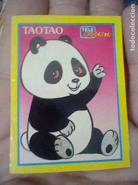 Pegatinas de colecci&oacute;n: TAOTAO  TELE INDISCRETA PEGATINA SIN PEGAR NUNCA 6,5 X 5  CMS