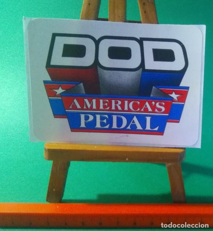 Pegatinas de colecci&oacute;n: PEGATINA SONIDO E - DOD PEDALES - Foto 1