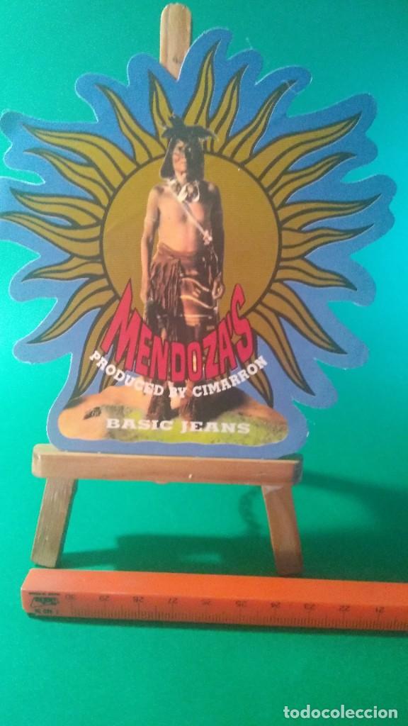 Pegatinas de colecci&oacute;n: PEGATINA MENDOZAS - VAQUEROS (GRAN TAMA&Ntilde;O - Foto 1