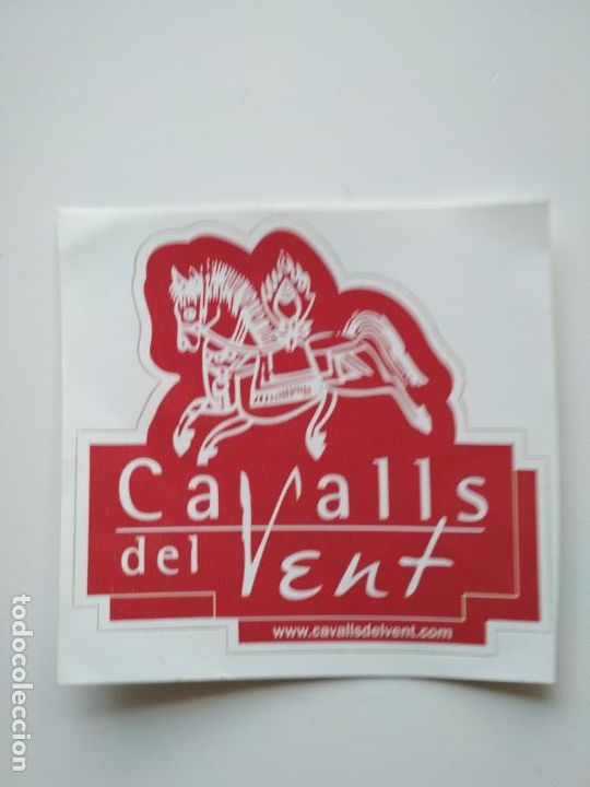 Collection stickers: PEGATINA ENGANXINA CAVALLS DEL VENT
