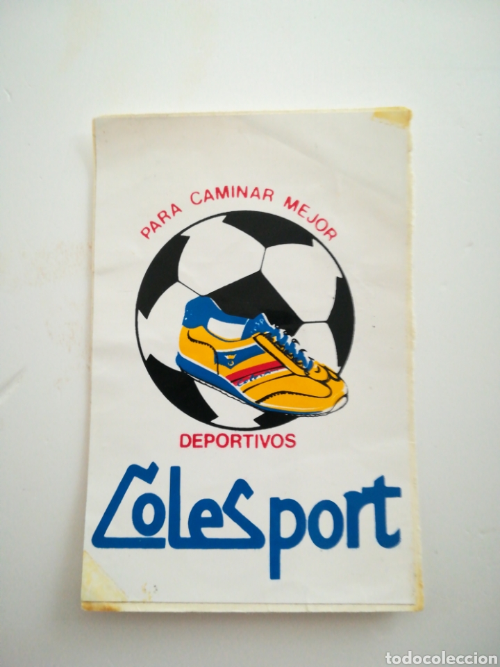 Autocolantes de cole&ccedil;&atilde;o: Pegatina Colesport deportivos futbol. Tama&ntilde;o 100x65mm