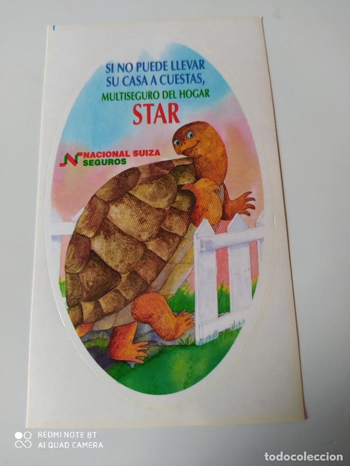 Pegatinas de colecci&oacute;n: PEGATINA SEGUROS NACIONAL SUIZA