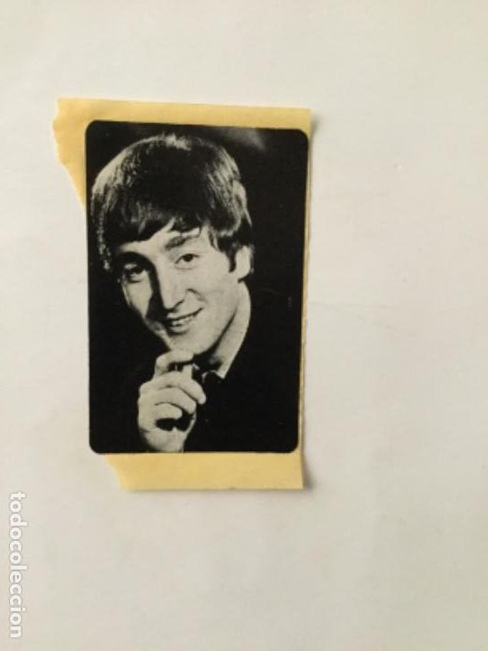 Pegatinas de colecci&oacute;n: Pegatina john lennon- 7,5x5 cm.