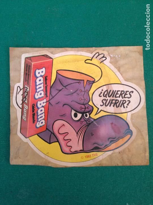 Autocollants de collection: BANG BANG - CHICLE - QUIERES SUFRIR