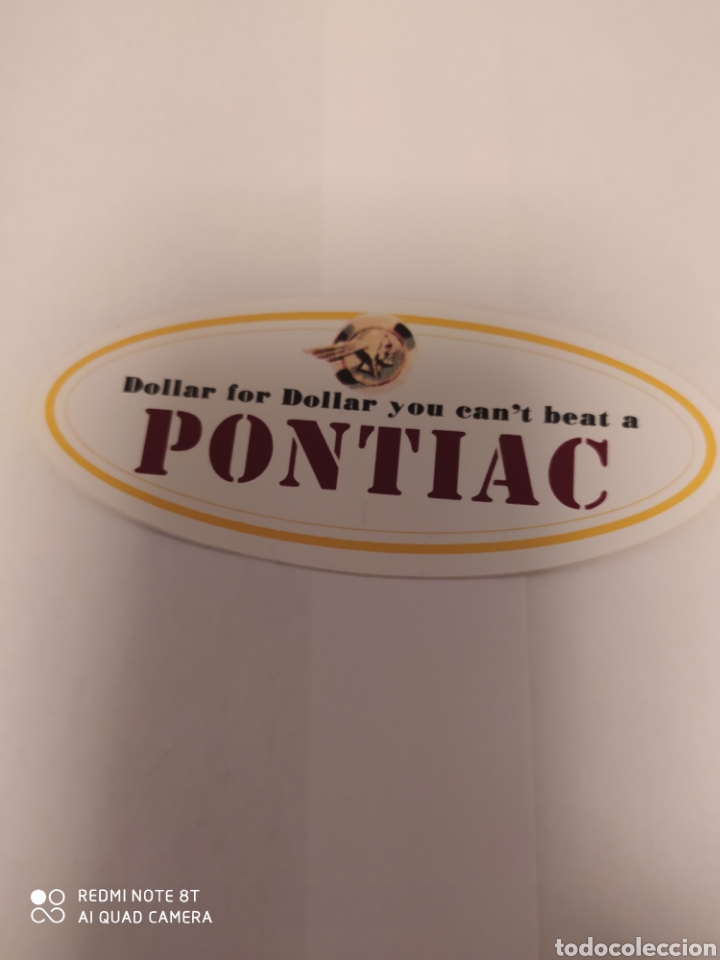 Pegatinas de colecci&oacute;n: Pegatina Pontiac - Foto 1