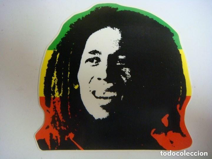 Pegatinas de colecci&oacute;n: PEGATINA DE BOB MARLEY - Foto 1