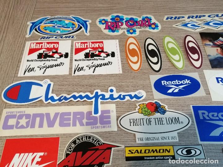Lote pegatinas marcas ropa surf, billabong, rip - Vendido en Venta Directa  - 204818995