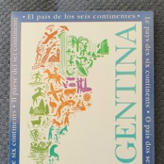 Pegatinas de colección: PEGATINA.ARGENTINA.EL PAIS DE LOS SEIS CONTINENTES. AÑOS 90