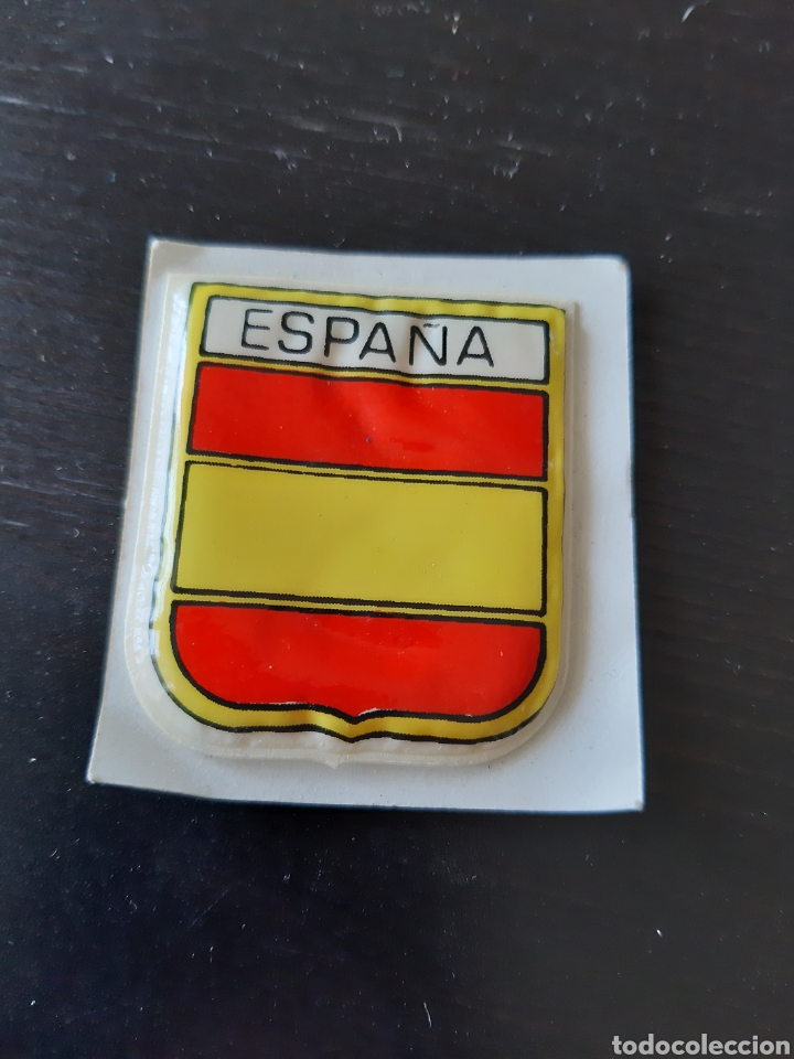 Pegatinas de colecci&oacute;n: PEGATINA ADHESIVA ACOLCHADA MUNDIAL ESPA&Ntilde;A ESCUDO SIN PEGAR PHOSKITOS CROPAN ?