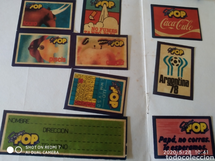 Pegatinas de colecci&oacute;n: Pegatinas Super Pop 70 80 - Foto 2
