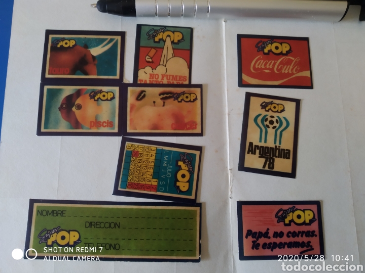 Pegatinas de colecci&oacute;n: Pegatinas Super Pop 70 80 - Foto 1