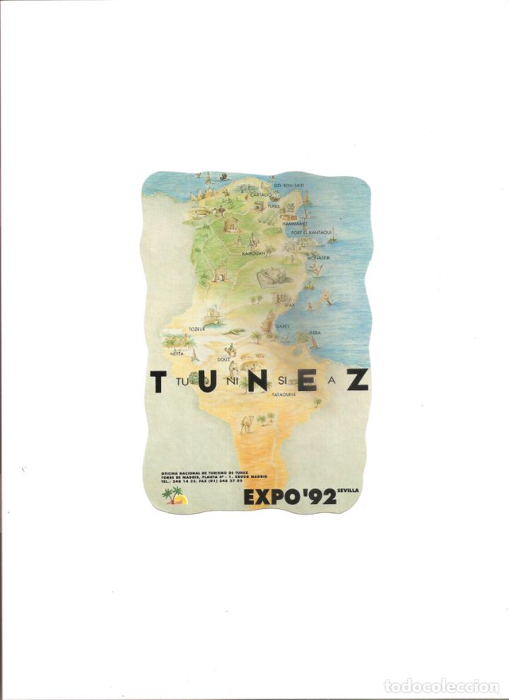 Pegatinas de colecci&oacute;n: 2195. pabellon de tunez en la expo 92 de sevilla