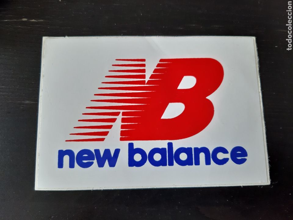 Autocollants de collection: ANTIGUA PEGATINA A&Ntilde;OS 80 NEW BALANCE NUEVA