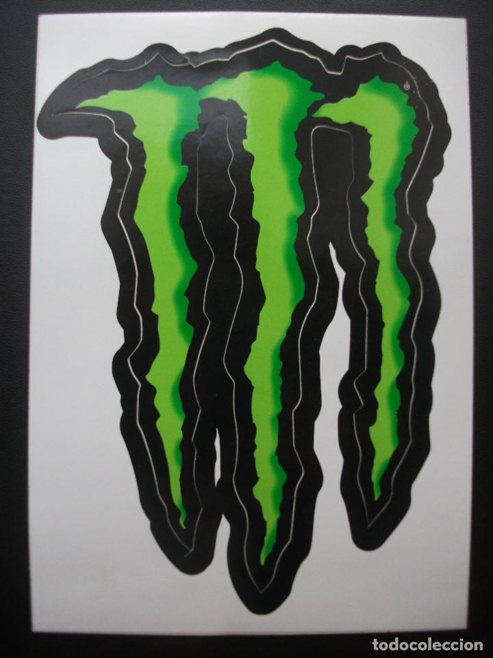 Pegatinas de colecci&oacute;n: PEGATINA BEBIDA MONSTER - Foto 1