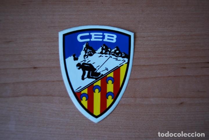Pegatinas de colecci&oacute;n: Adhesivo pegatina CEB. Club Esqu&iacute; Bergued&agrave;